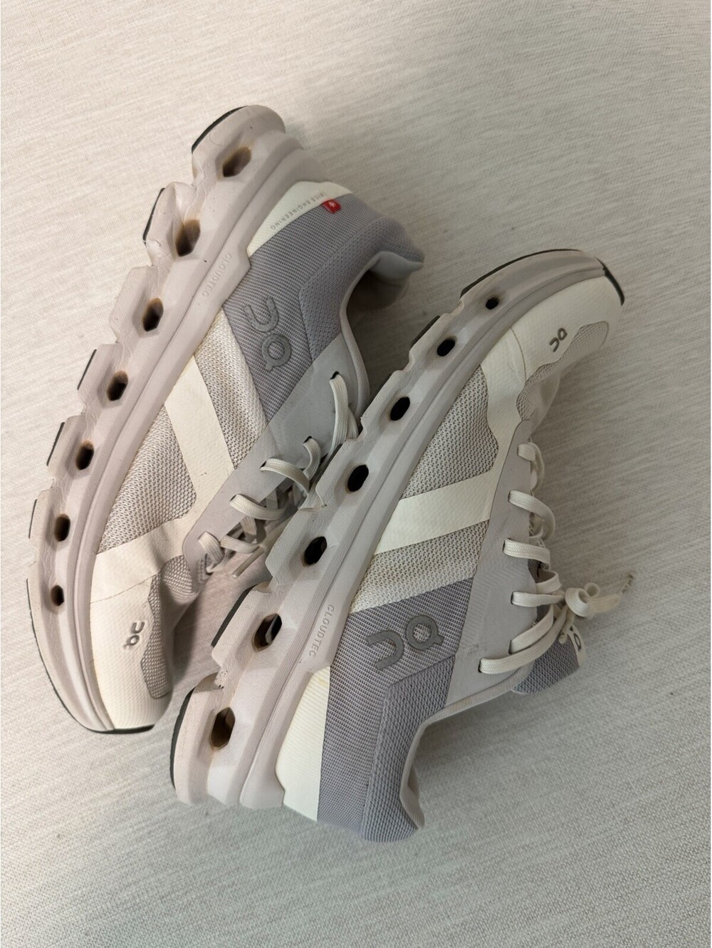 On Cloudrunner Women's Stability Running Shoes White Frost - Size 8.5